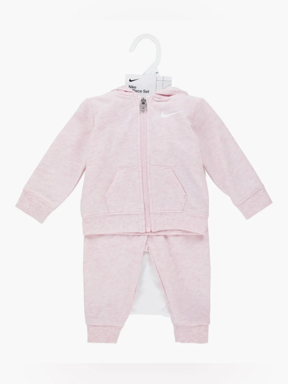 NWT Nike Baby Full-Zip Hoodie, Bodysuit & Pants Set Girl Size 3 M